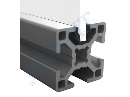 450 400 053 - Těsnící - Krycí profil pro 4-6 mm, PP, černý (2000 mm), BR-8, ASKMT-00