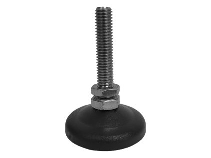 200 100 093 - Stavitelná noha Ekonomik D 50 M8x40 - PA, nerez, ASKMT-00