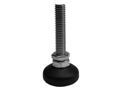 200 100 086 - Stavitelná noha Ekonomik D 30 M8x40 - PA, nerez, ASKMT-00