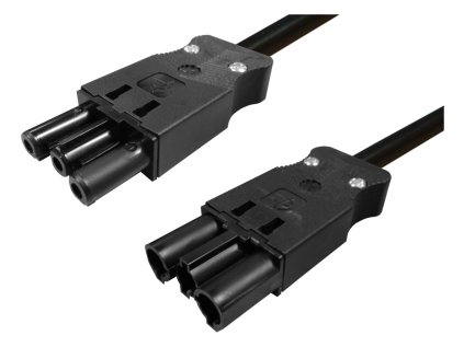 100 100 098  Připojovací kabel Systémová zástrčka zásuvka, 2 m