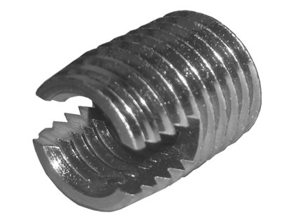 302 000 080.160 - Závitová vložka ENSAT 302 M8x15, samořezná, Zn., ASKMT-00