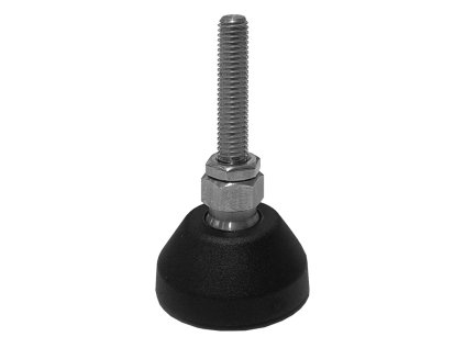 200 100 068 - Stavitelná kloubová noha D 40 M8x40 - PA, nerez, ASKMT-00