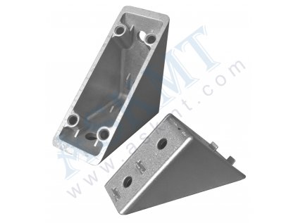 400 300 098 - Úhelník 30x60x60 ZN, RAL 9006, bez up. sady M6, IT-6, ASKMT-00