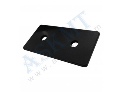 450 300 195 - Spojovací pás 45x90x5 ocel, černý, bez up. sady M8 DIN 7991, ASKMT-00