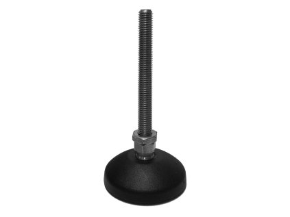 200 100 073 - Stavitelná kloubová noha D 60 M10x90 - PA, nerez, ASKMT-00