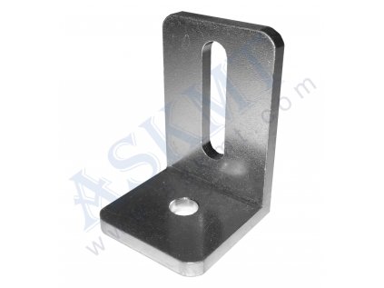 400 300 121 - Úhelník 40x60x5 ocel, pozinkovaný, bez up. sady M8, ASKMT-00