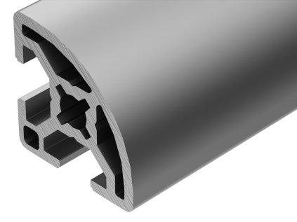 450 100 041.1655 - Profil BR-8 30x30 R, délka 1655 mm, ASKMT-00