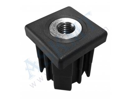 800 100 003 - Závitová koncovka do jeklu 40x40x2,0 mm se závitem M14, ASKMT-00