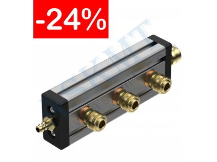 400 600 007 - Jednotka rozvodu vzduchu, 4x výstup 3/8", ASKMT-00