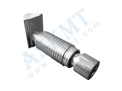 400 300 040 - Svorníkový šroub M8 s maticí do drážky, Zn., IT-8, ASKMT-00