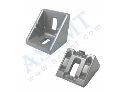 400 300 147 - Úhelník 40x40 ZN, RAL 9006, bez up. sady M8, IT-8, ASKMT-00