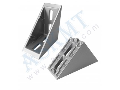 400 300 145 - Úhelník 40x80 ZN, RAL 9006, bez up. sady M8, IT-8, ASKMT-00