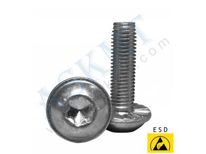 400 300 036 - Centrální šroub SF7x25 (samořezný), Zn., IT-8, ASKMT-00