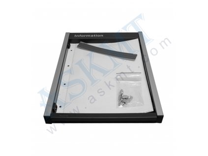 Informační tabule 1xDIN A4 - Ocel