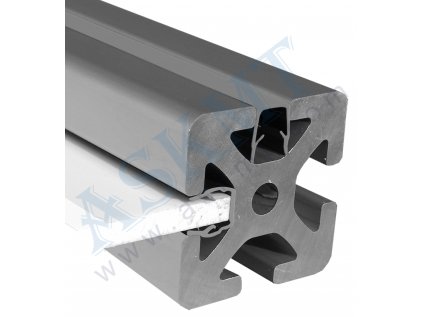 400 400 047 - Těsnící - Krycí profil pro 4-6 mm, PP, šedý (2000 mm), IT-8, ASKMT-00