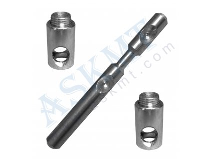 450 300 050 - Rychloupínací úhlová spojka 45, č. strana - č. strana, BR-10, ASKMT-00