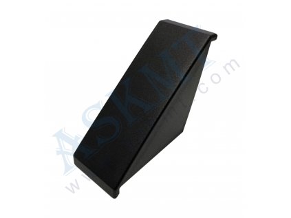 450 400 073 - Krycí víčko úhelníku 30x60 ALU, PA, černé, ASKMT-00