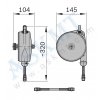 Svinovací závěs 4,0 - 6,0 Kg - Pneumatic