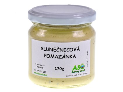 337 pomazanka slunecnicova 170g