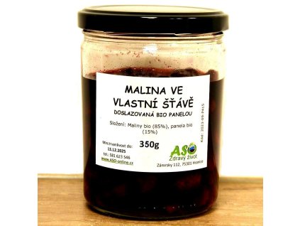 Malina ve vlastni scave s panelou ready 350g