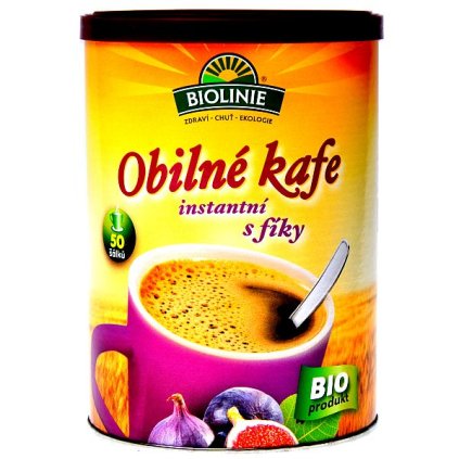 904 instantni obilne kafe s fiky bio 100g