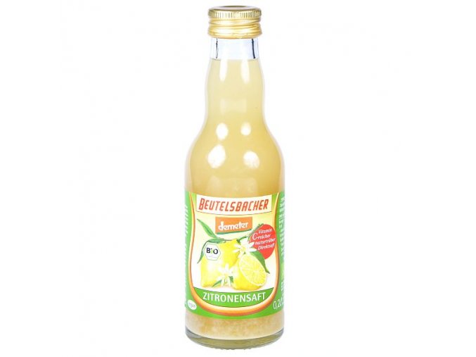 Citronová šťáva Bio 100% 0,2l