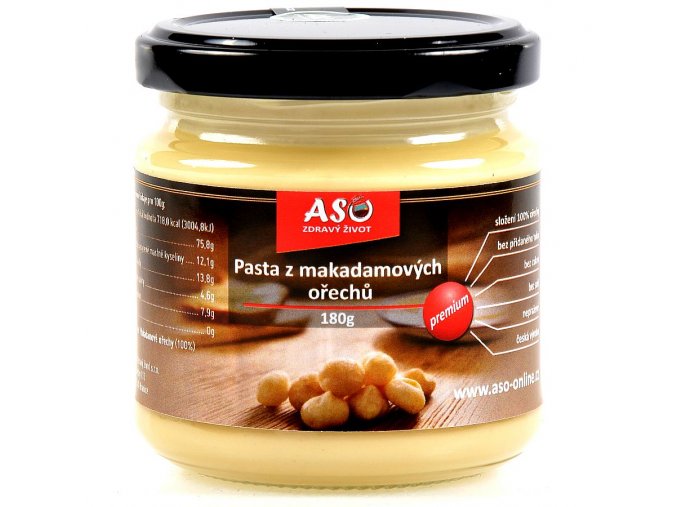 Makadamová pasta 180g