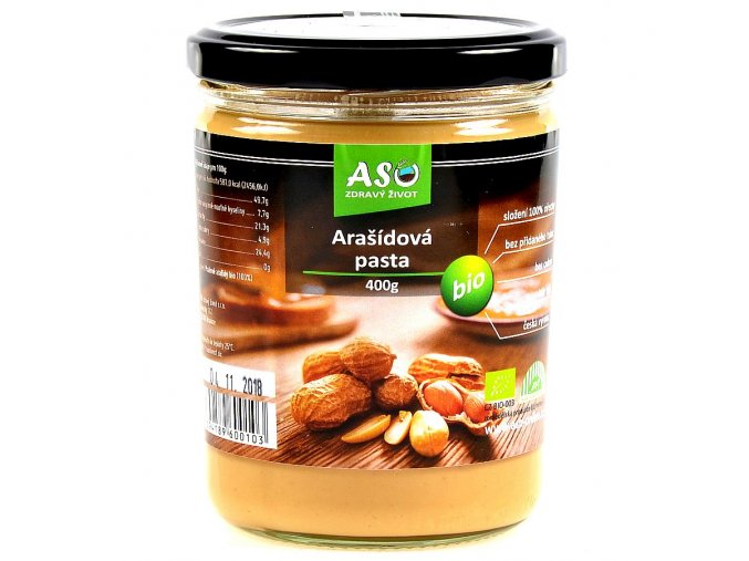 Arašídová pasta BIO 400g