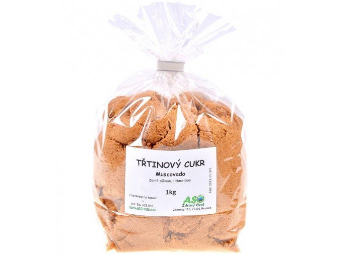 Třtinový cukr  1000g