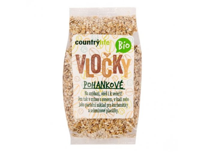 Pohakové vločky Bio 250g