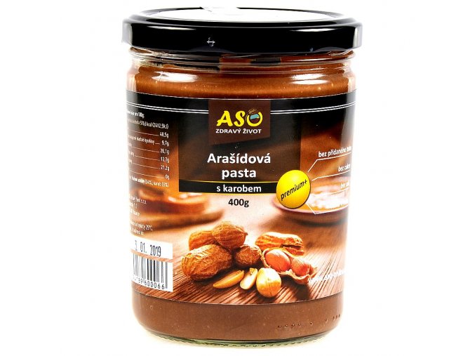 Arasidova pasta s karobem 400g r