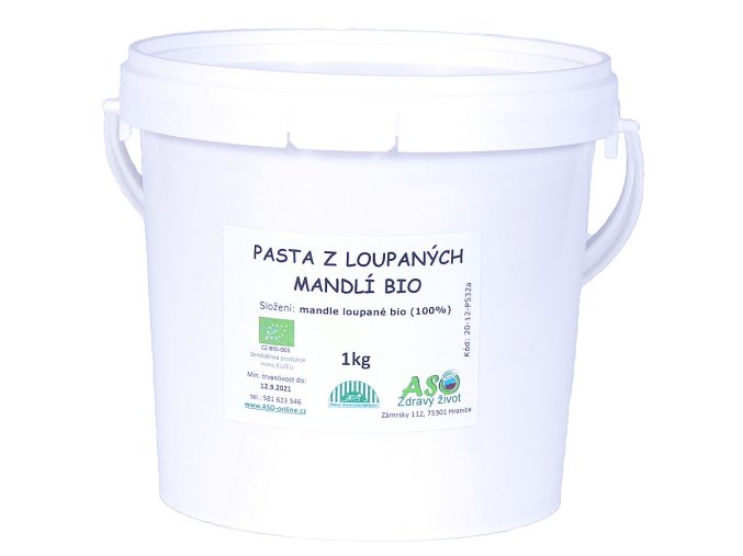 Pasta z loupanych mandli bio ready last