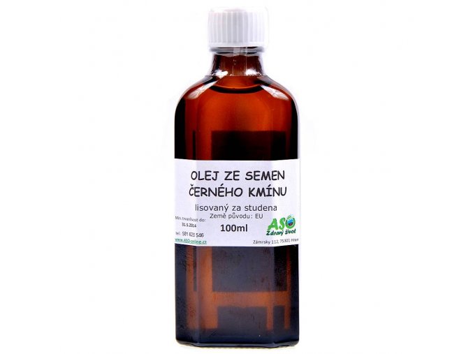 Olej z černého kmínu BIO 100 ml