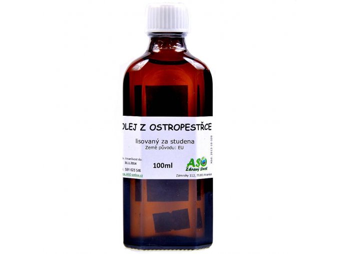 Olej z ostropestřce BIO 100 ml