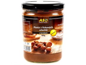 Pasta z liskovych orechu s karobem 400g r