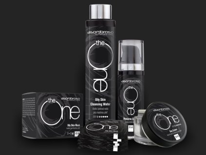 set pro mastnou plet
