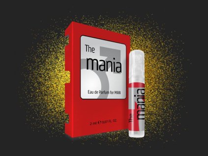 The mania man 2ml black background
