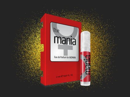 The mania woman 2ml black background
