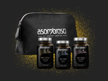 Kosmetická taštička black background