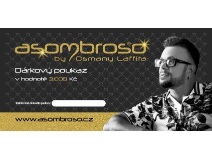 Poukazy Asombroso 3000Kč
