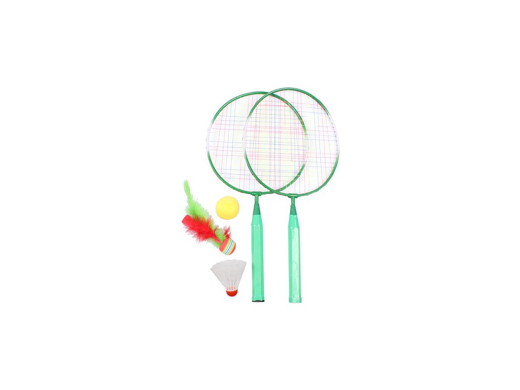 Training Set JR badmintonová sada zelená