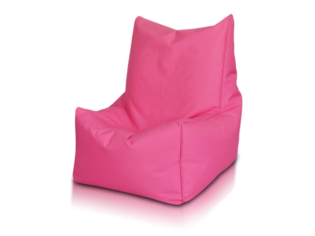 Sedací vak Solid polyester růžová (COLOR růžová)