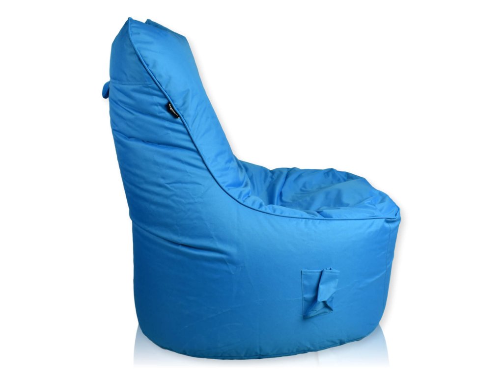 Sedací vak Seat polyester modrá (COLOR modrá)