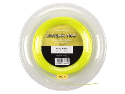 Polaris 100 tenisový výplet 100 m žlutá
