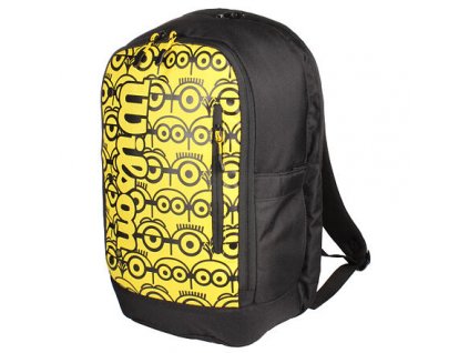 Minions Tour Backpack sportovní batoh černá-žlutá