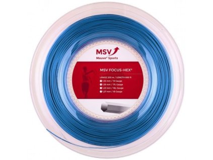 Focus HEX tenisový výplet 200 m modrá