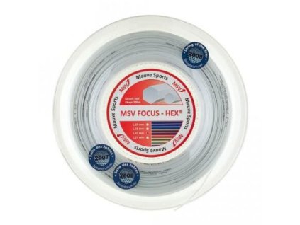 Focus HEX tenisový výplet 200 m červená