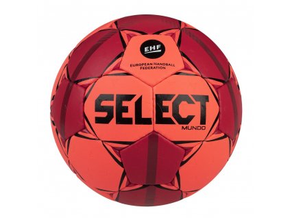 Házenkářský míč Select HB Mundo oranžovo červená