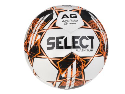 Fotbalový míč Select FB Flash Turf bílá (Velikost míče 5)