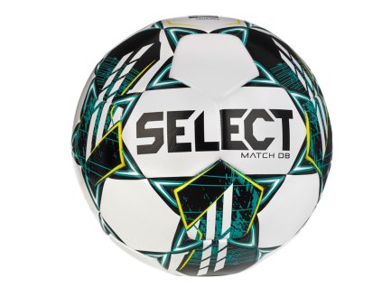 Fotbalový míč Select FB Match DB bílo tyrkysová (Velikost míče 4)
